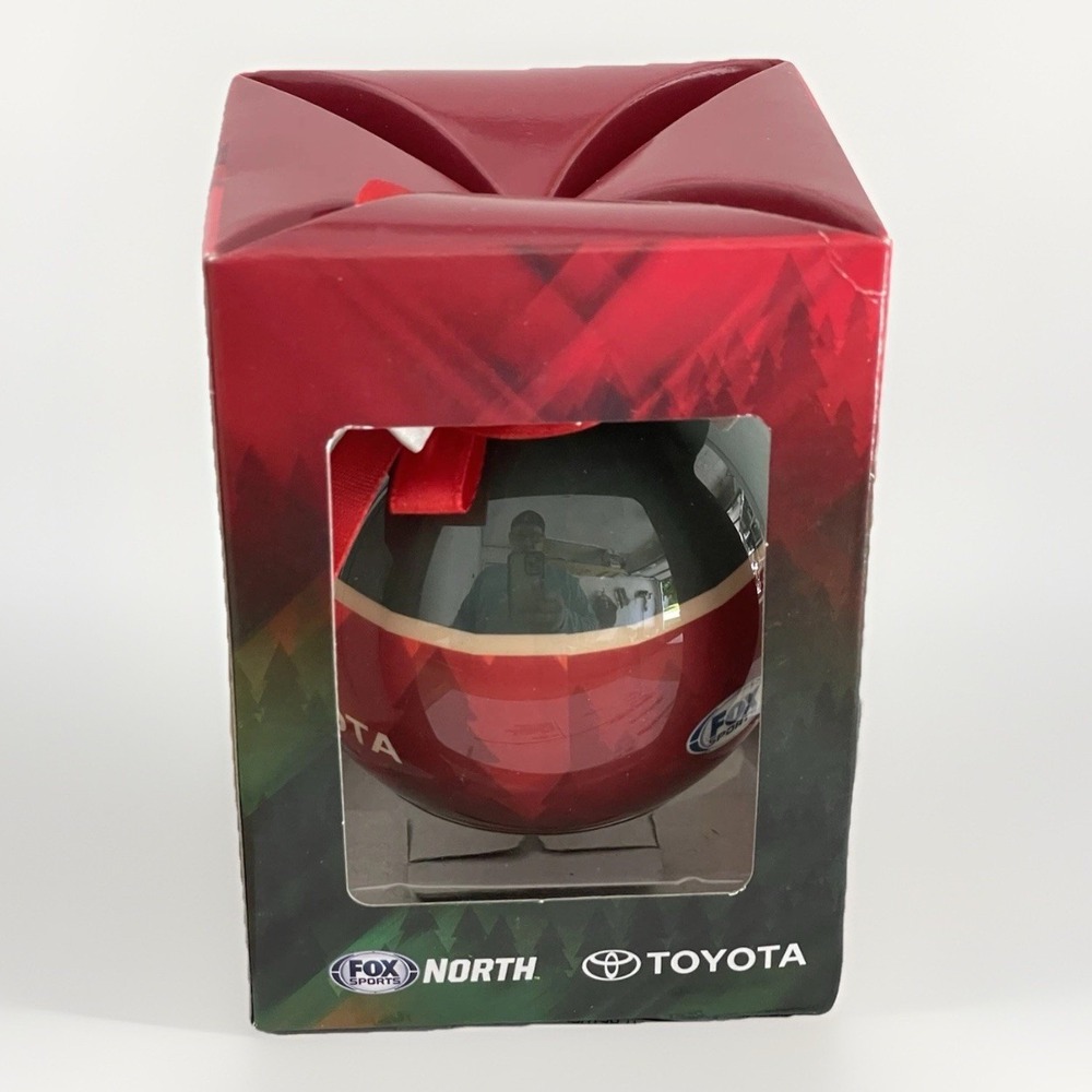 Minnesota Wild 15th Anniversary Ornament 2000–2015 Fox Sports North Toyota - Picture 3 of 6
